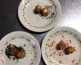 スモークチーズの切り口に粉三種づけ作り方6写真
