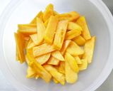 味付けはマヨネーズだけ！柿と大根のサラダ作り方2写真