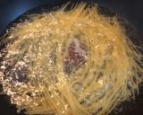 レンジで！舞茸バターと明太子の和風パスタ作り方1写真