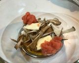 レンジで！舞茸バターと明太子の和風パスタ作り方2写真
