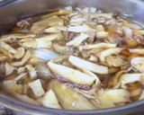 美味しくカサ増し♪きのこ牛丼／時々on卵作り方4写真