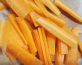 冬の朝に、野菜たっぷり豆乳スープ作り方1写真