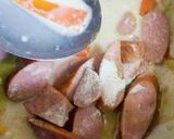 豆乳スープで簡単クリームソースパスタ作り方2写真