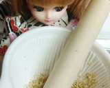 リカちゃん♡たたきごぼう白ごま和えꕤ*.作り方13写真