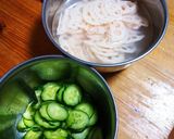 サラダチキンdeれんこんサラダ作り方2写真