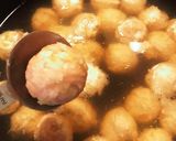 鶏団子みぞれスープ作り方3写真