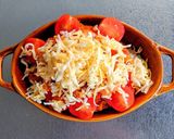 バターライスのチキントマトドリア作り方6写真