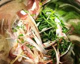 ☼最強つまみ♪タコのミョウガと大葉和え作り方1写真