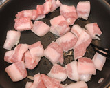 豚トロとチンゲン菜の黒胡椒炒め作り方2写真