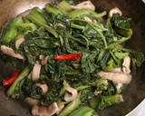 フライパンで簡単♪高菜と油揚げの炒め煮作り方4写真