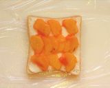 ☺柿とクリームチーズのフルーツサンド☺作り方4写真