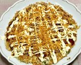 チキンラーメンでお好み焼き作り方10写真