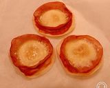 レンジで簡単2分！餃子の皮とハムのピザ作り方8写真