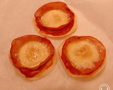 レンジで簡単2分！餃子の皮とハムのピザ作り方8写真