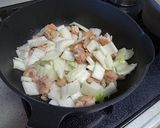 チキンと白菜マカロニグラタン作り方3写真