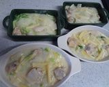 チキンと白菜マカロニグラタン作り方7写真