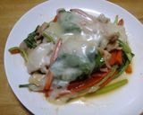 豚と小松菜と人参の味噌チーズ炒め作り方5写真