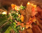 梅肉とトマトの和風冷製カッペリーニ作り方2写真