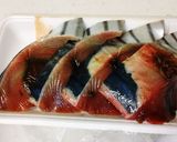 カツオ切り身の揚げ焼き浸し。作り方1写真