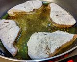 カツオ切り身の揚げ焼き浸し。作り方3写真