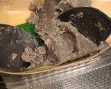 お魚すり身と白菜、長ネギの卵とじお味噌汁作り方4写真