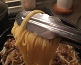 温玉とろ〜り牛すきスパゲティ作り方9写真