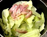 キャベツとコーンのスープ作り方1写真