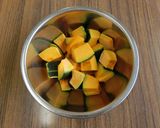 かぼちゃと小豆のいとこ煮作り方1写真