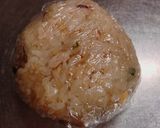 焼き炒飯おにぎりのシャンタン茶漬け作り方2写真