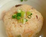 焼き炒飯おにぎりのシャンタン茶漬け作り方5写真