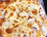 グラッチェ人気ピザ＊蓮根サラダチキンピザ作り方3写真