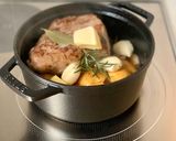 簡単煮込み【豚と玉ねぎのポットロースト】作り方4写真