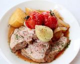 簡単煮込み【豚と玉ねぎのポットロースト】作り方7写真