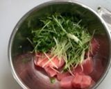 マグロのポキ風作り方1写真