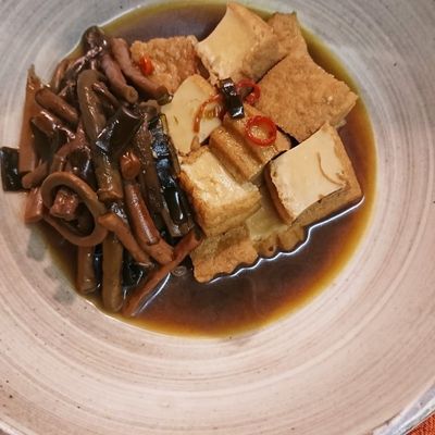 ぜんまいと厚揚げ煮 by 赤紫芋介 【クックパッド】 簡単おいしい