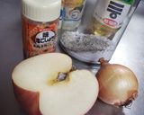 りんご&玉ねぎ～すりおろしドレッシング～作り方1写真