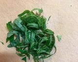 おもち入り大葉納豆の巾着作り方1写真