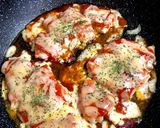 豚ロースで簡単肉ピザ作り方7写真