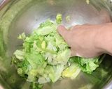 レタスの即席漬け作り方2写真