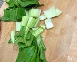 チンゲン菜の即席漬け作り方1写真