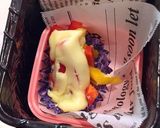 ライスバーガー 簡単 詰め方 中学生弁当作り方5写真