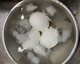 キムチ味付け卵　アレンジレシピ作り方3写真