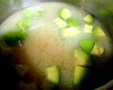 さつま芋とアボカドの味噌汁作り方4写真