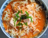 コチュジャン豆富スープらーめん作り方6写真