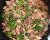 蕪と豚バラのXO醤炒め煮作り方5写真