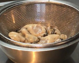 牡蠣となんちゃって松茸の永谷園パスタ♪ૢ作り方1写真