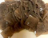 雷こんにゃくとごぼうの食物繊維煮です作り方1写真