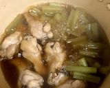 鳥手羽元とふきの簡単煮作り方6写真