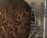 毎日のお弁当♪牛肉しぐれ煮作り方7写真