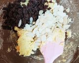 Wアーモンドのチョコチャンククッキー♬作り方5写真